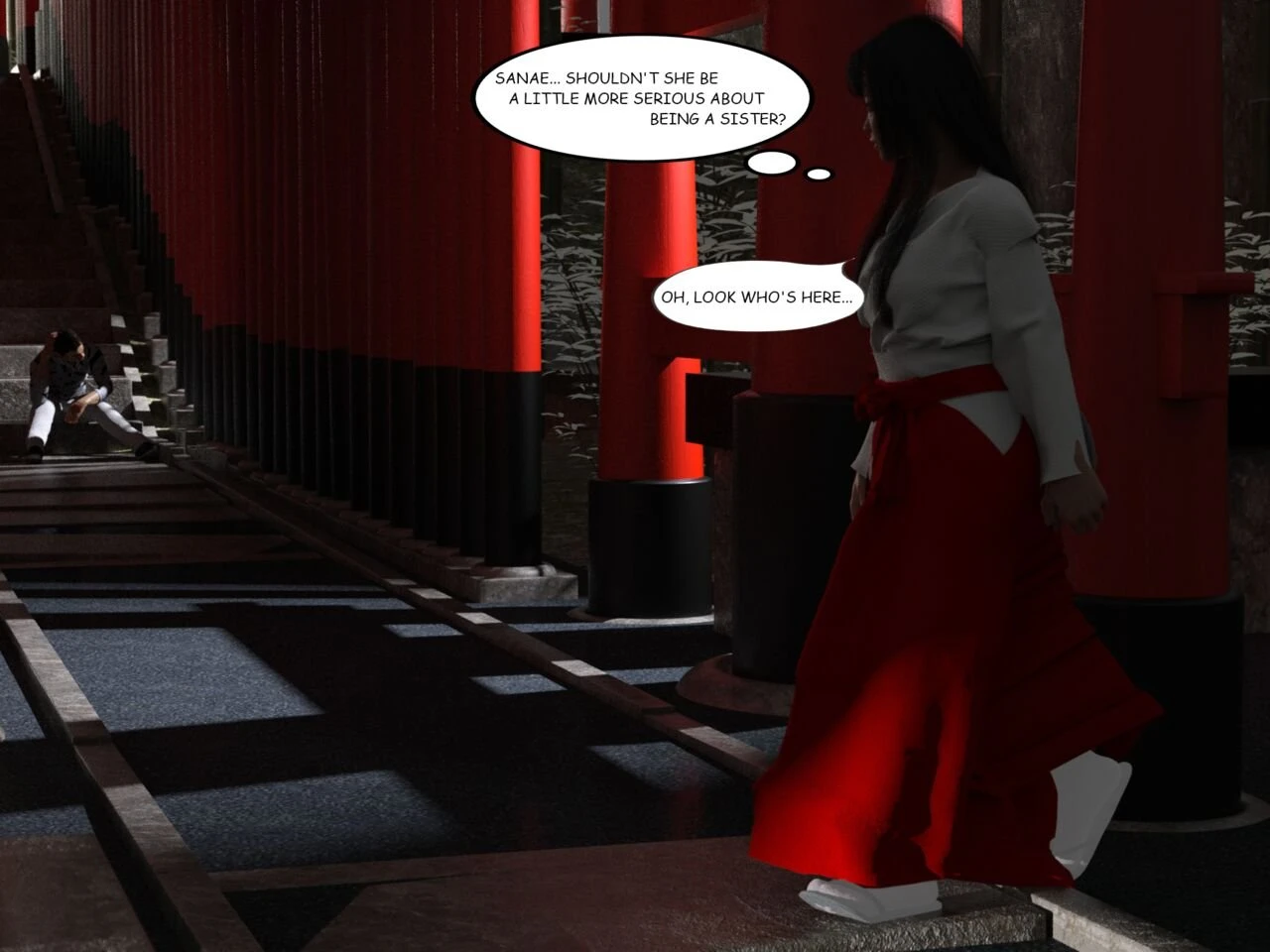 Sanae and Kanae -Piece of Succubus- porn comic picture 18