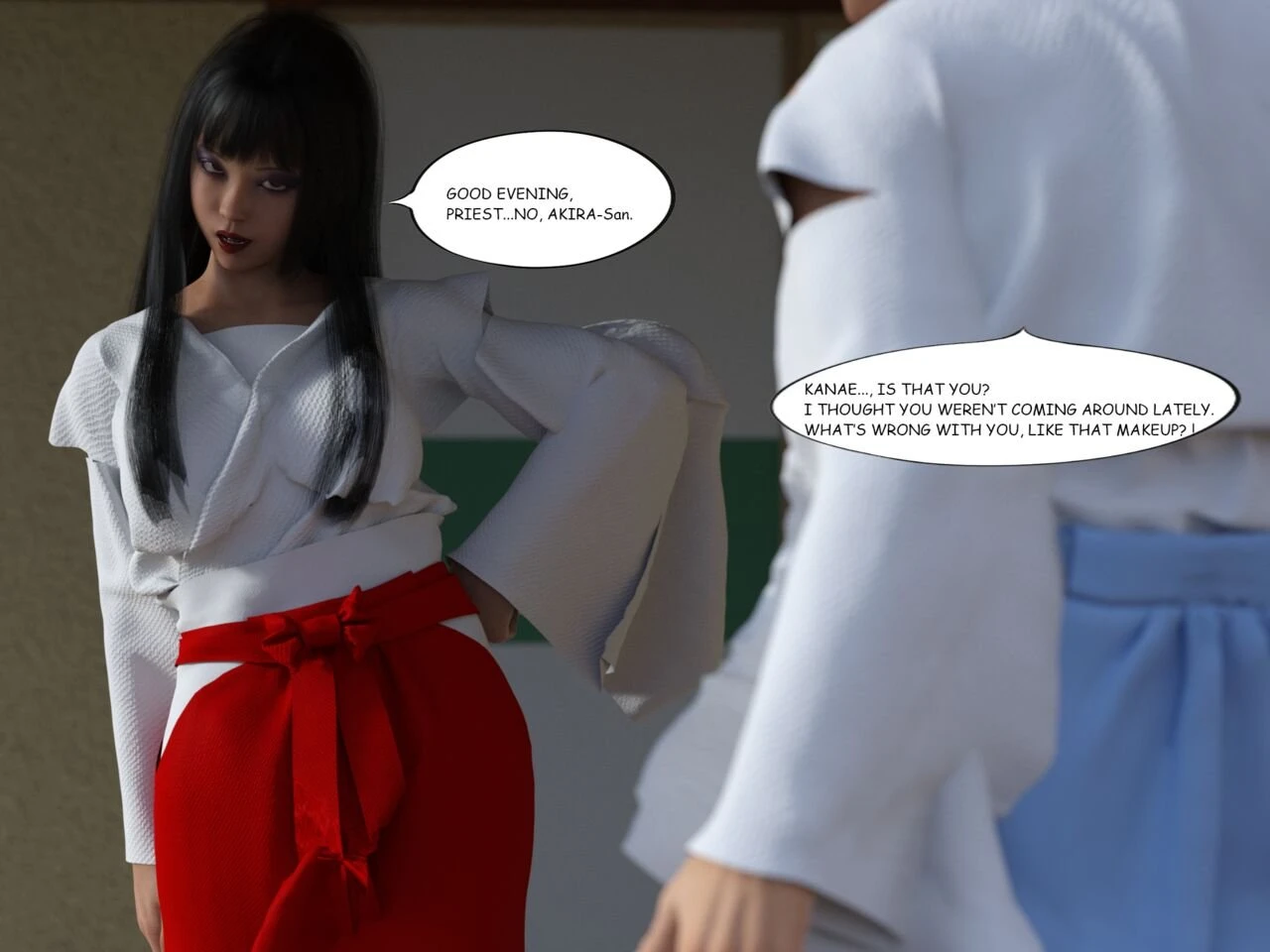 Sanae and Kanae -Piece of Succubus- porn comic picture 51