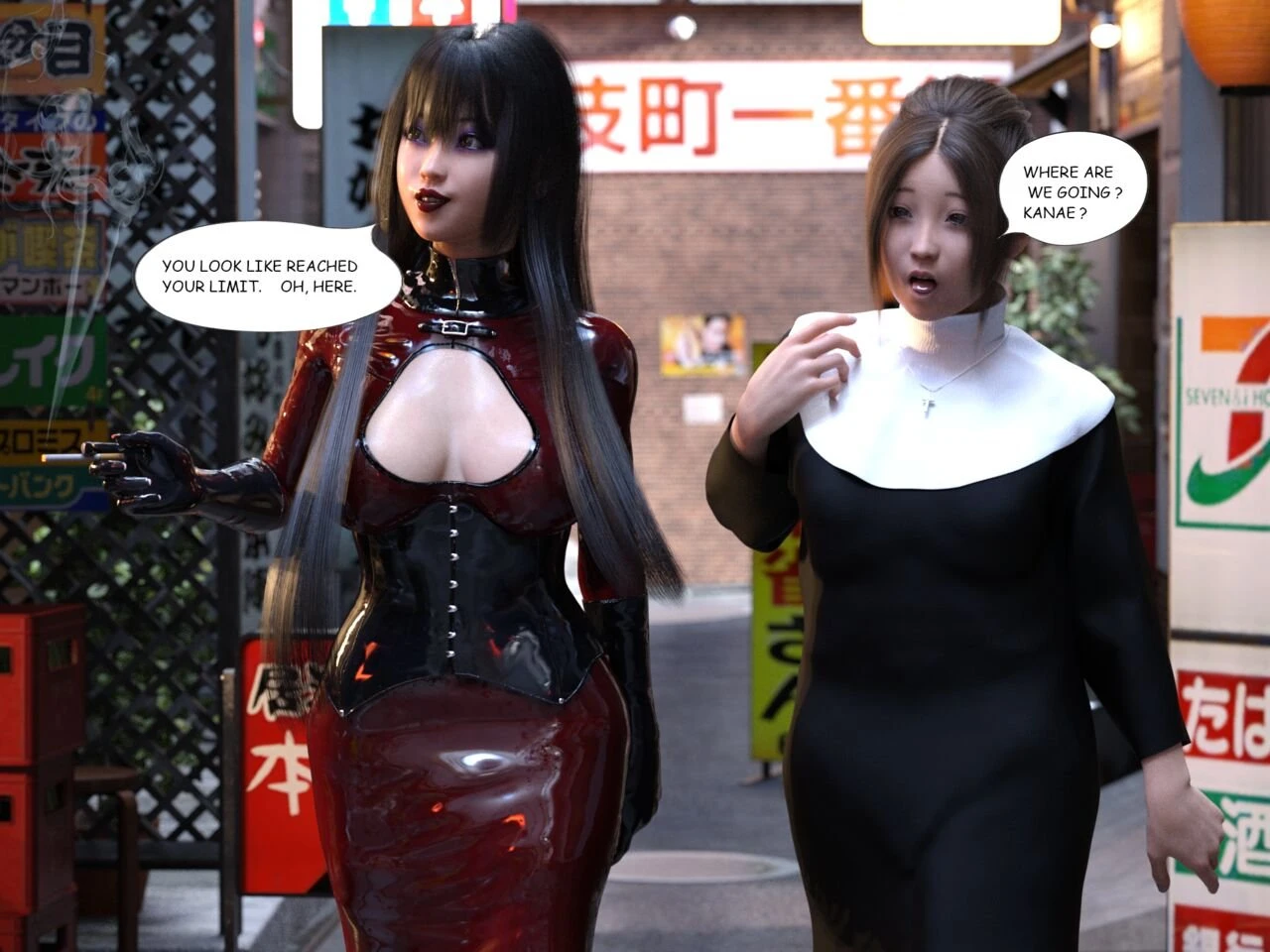 Sanae and Kanae -Piece of Succubus- porn comic picture 82