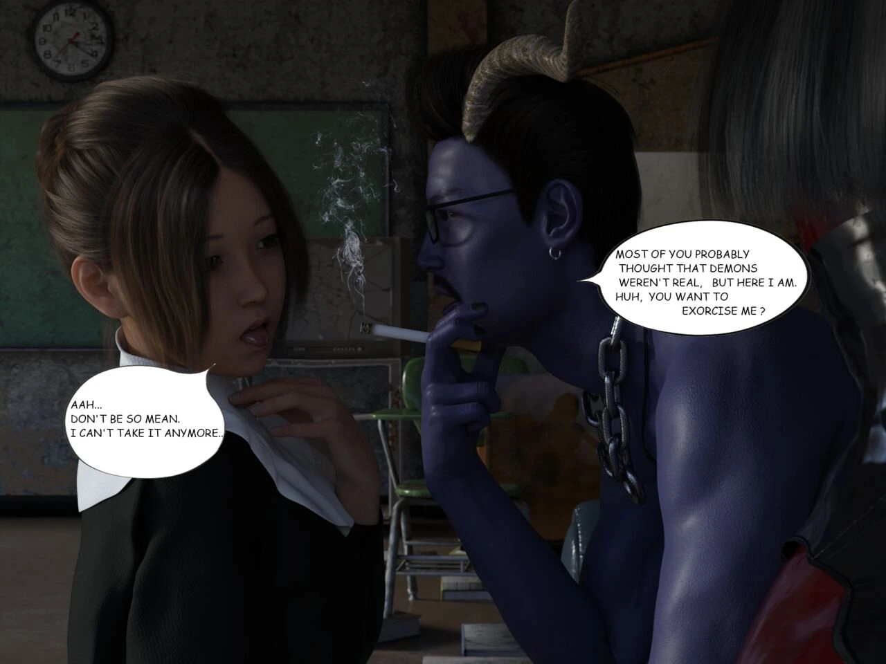 Sanae and Kanae -Piece of Succubus- porn comic picture 85