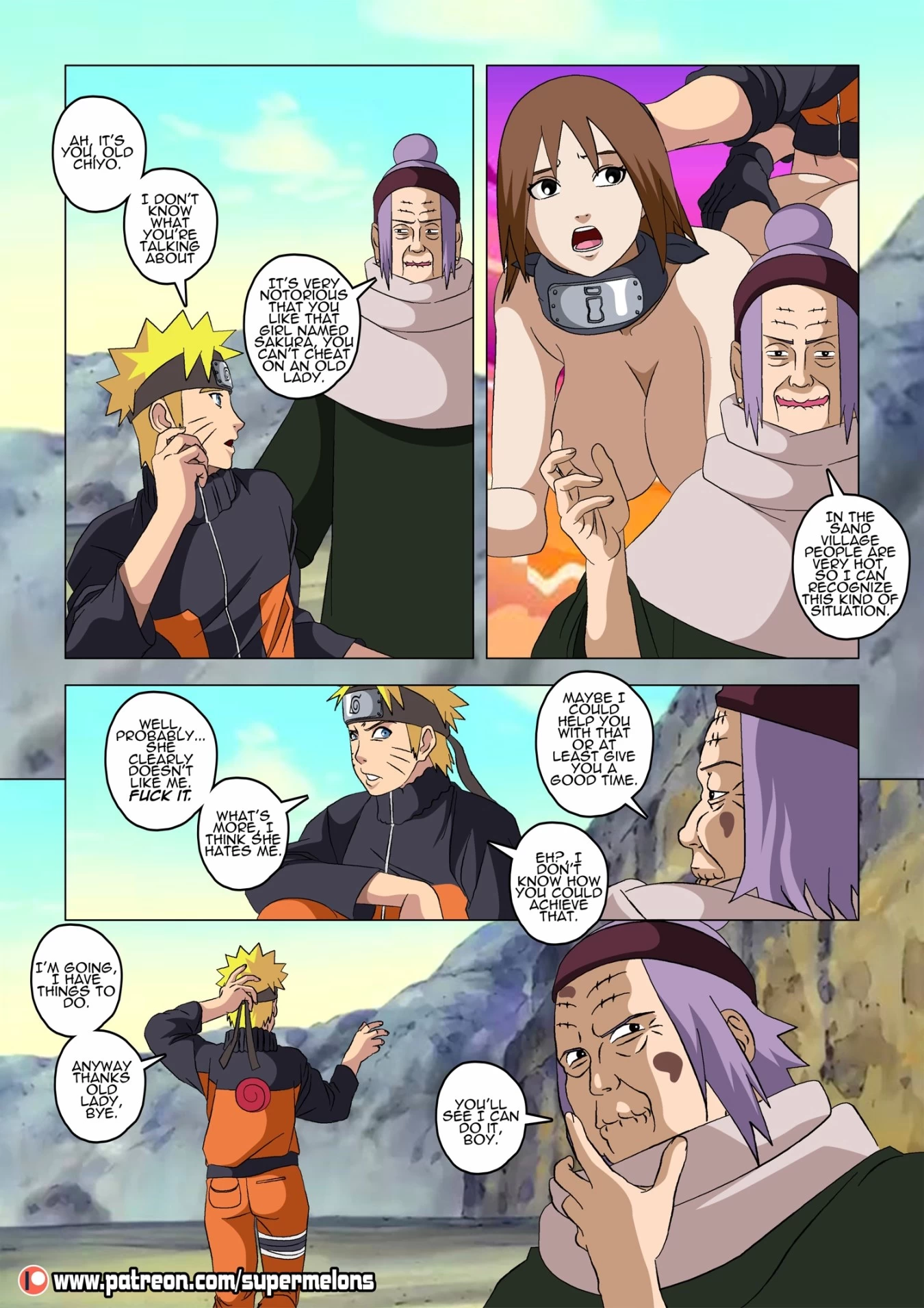 Sand Women porn comic picture 11