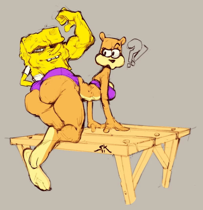 Sandy Cheeks porn comic picture 3