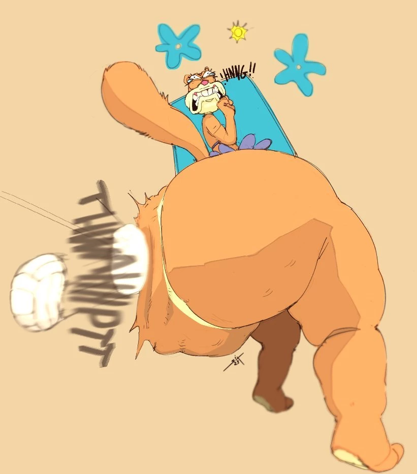 Sandy Cheeks porn comic picture 7