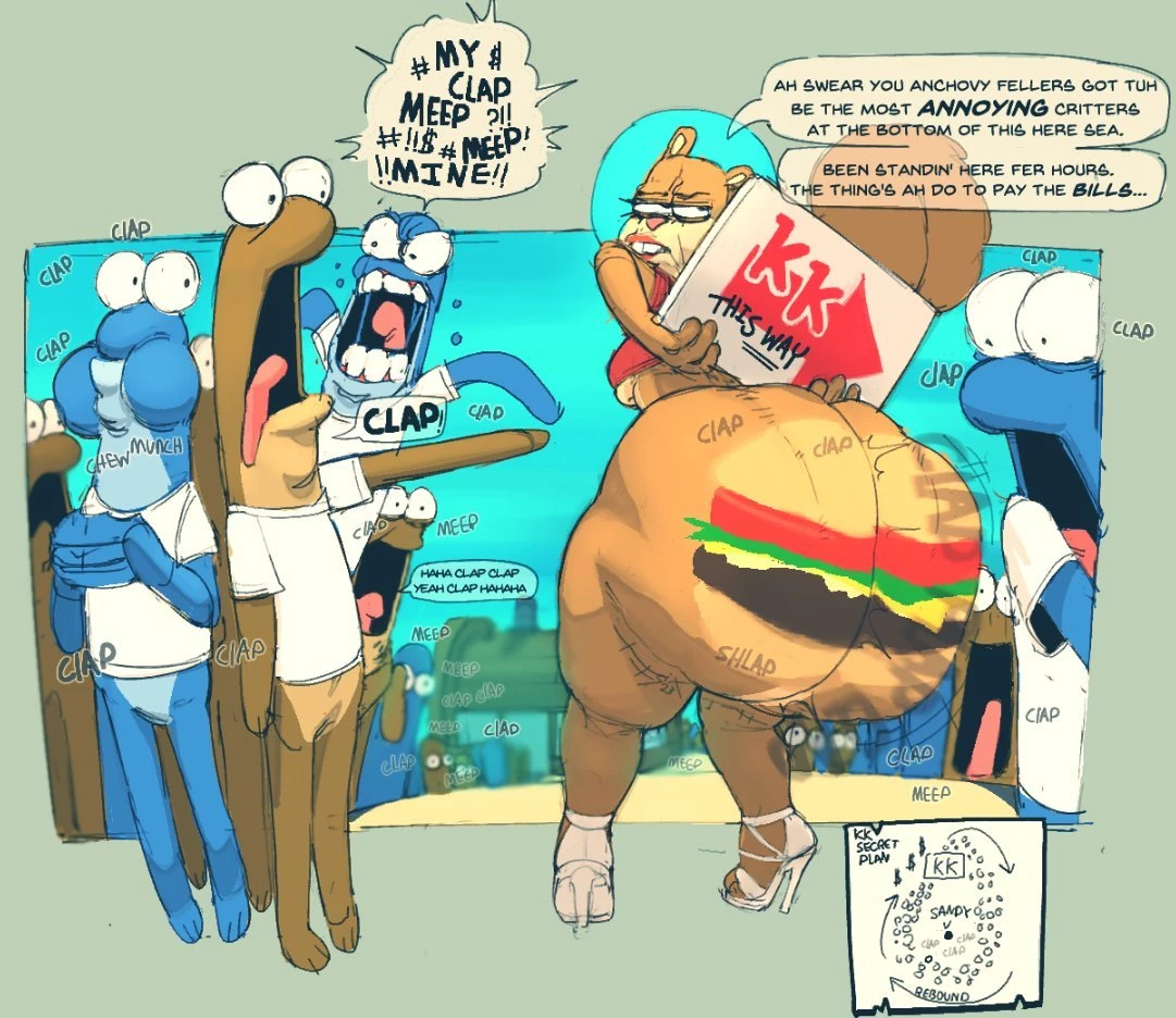 Sandy Cheeks porn comic picture 9