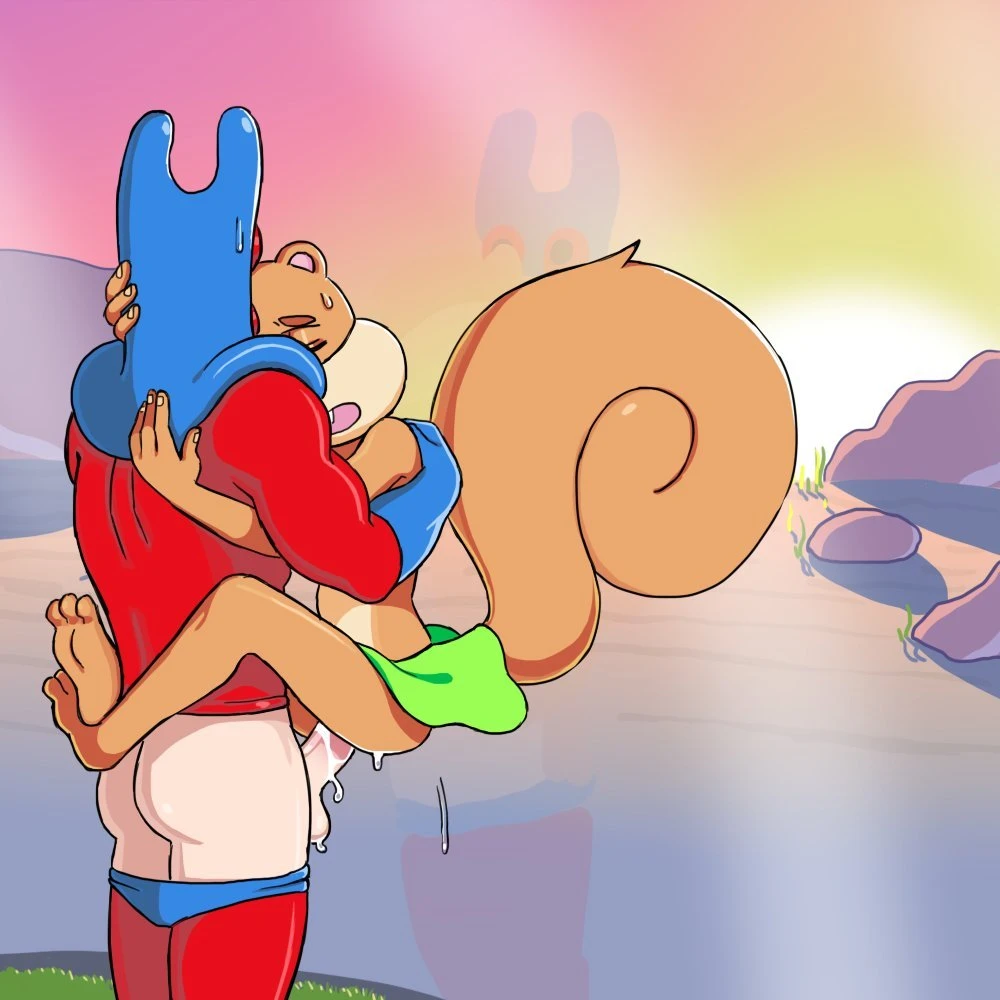 Sandy x Man Ray porn comic picture 11