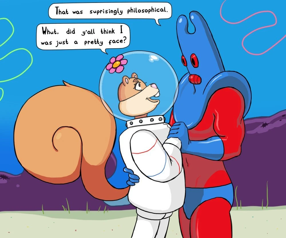 Sandy x Man Ray porn comic picture 5