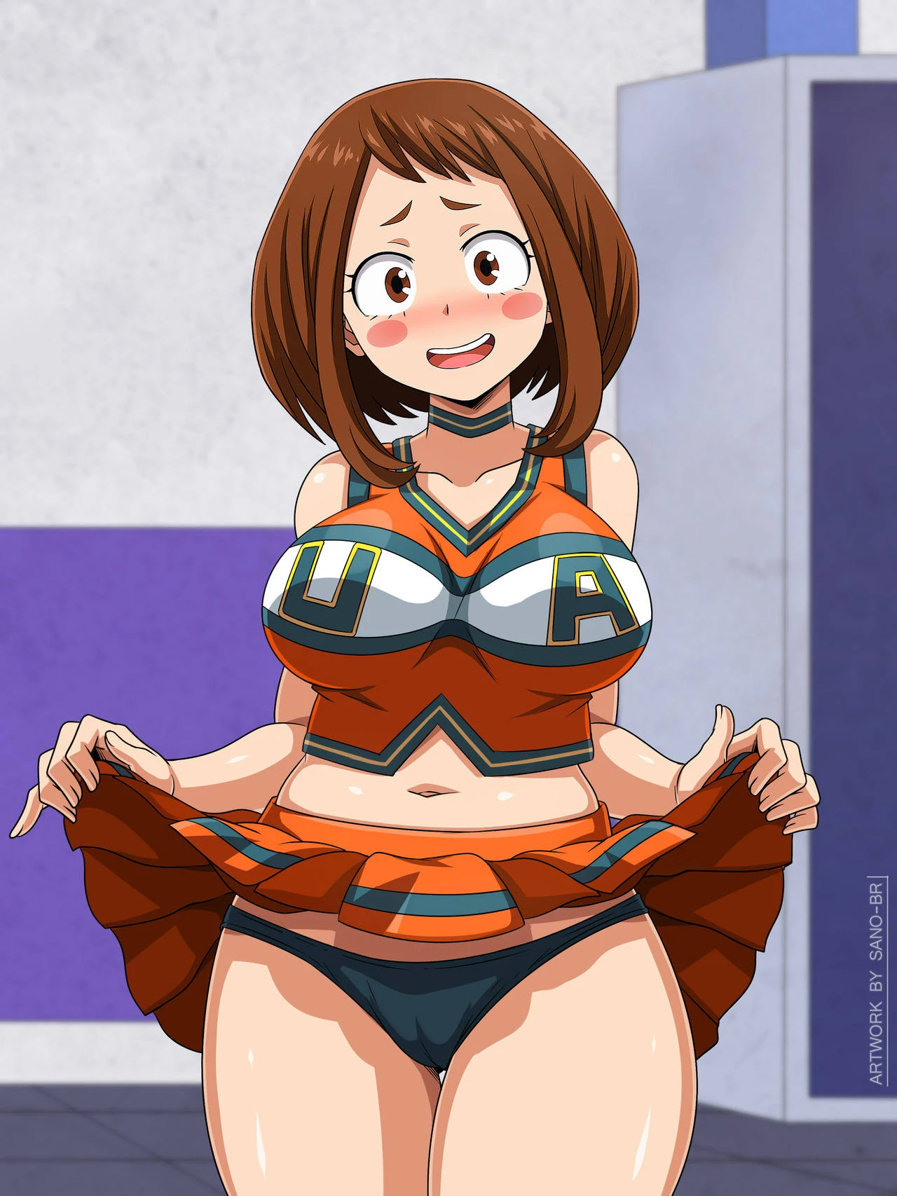 Sano-BR mha Cheerleader porn comic picture 19