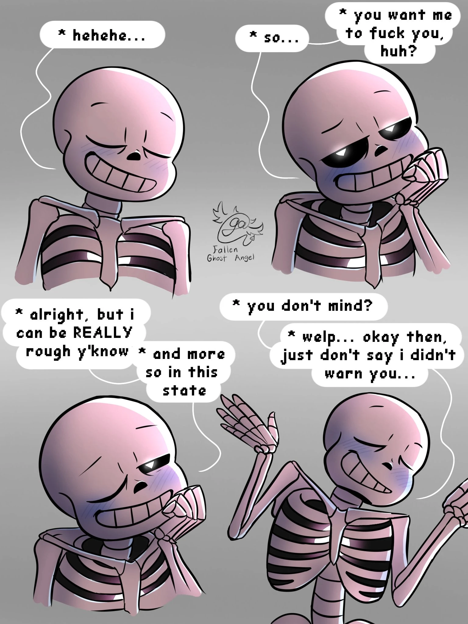 Sans strip game porn comic picture 10