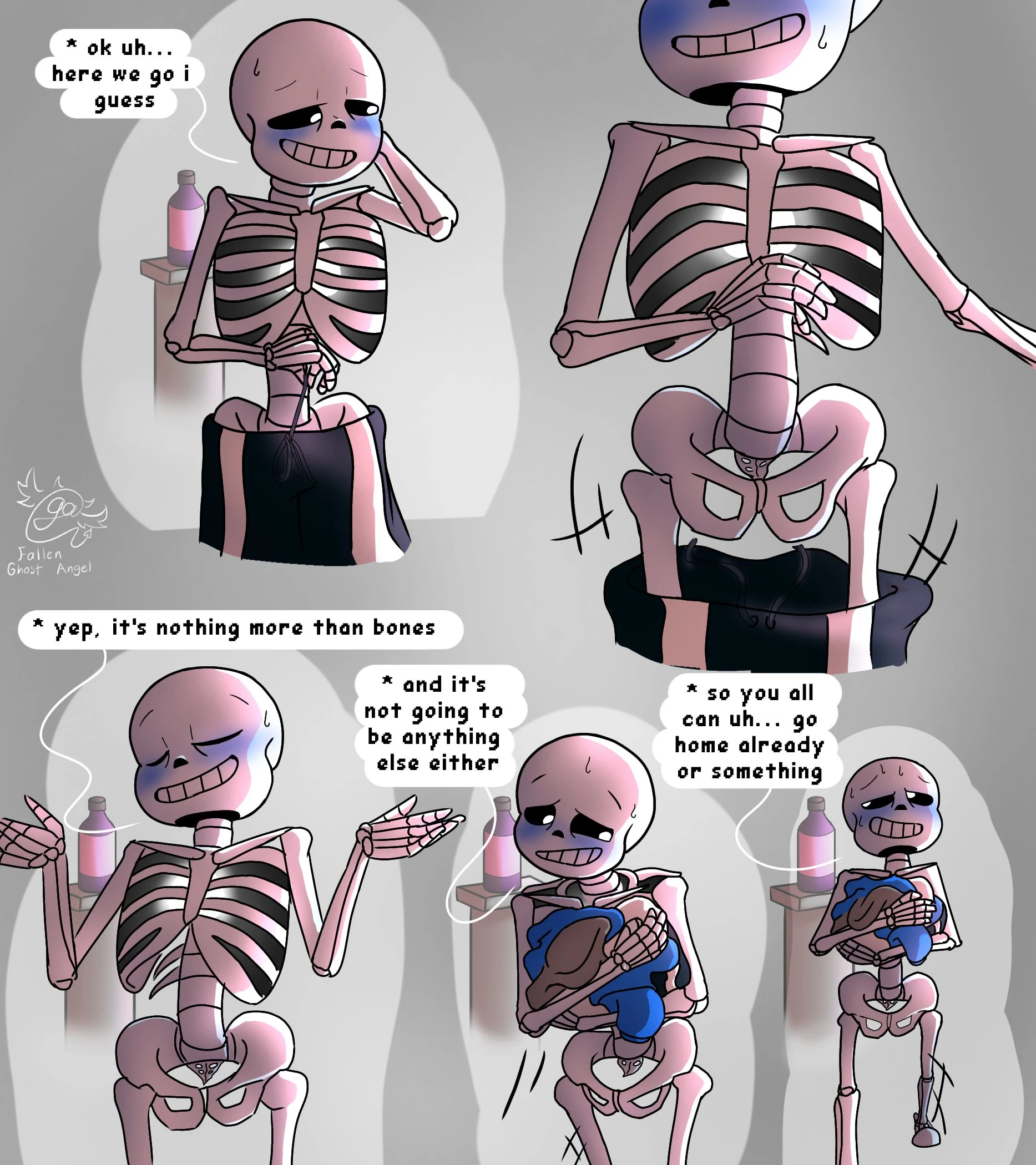 Sans strip game porn comic picture 5