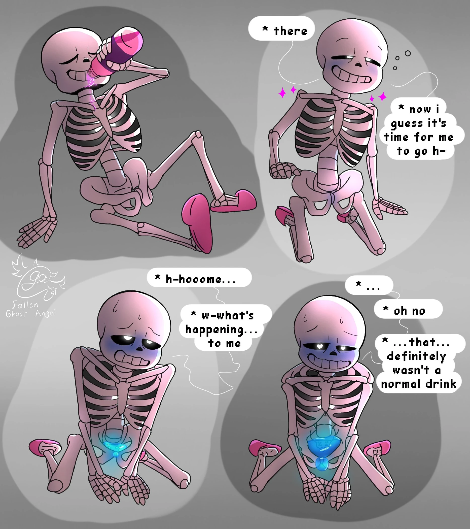 Sans strip game porn comic picture 7