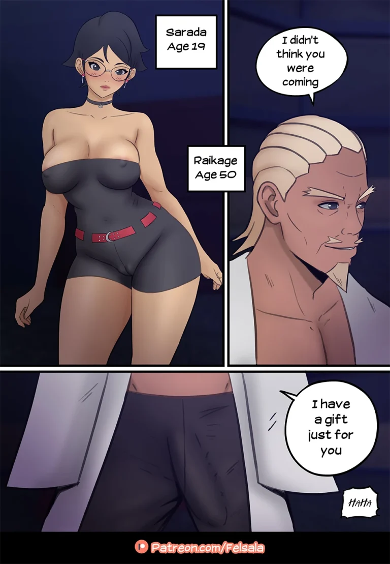 Sarada porn comic picture 2