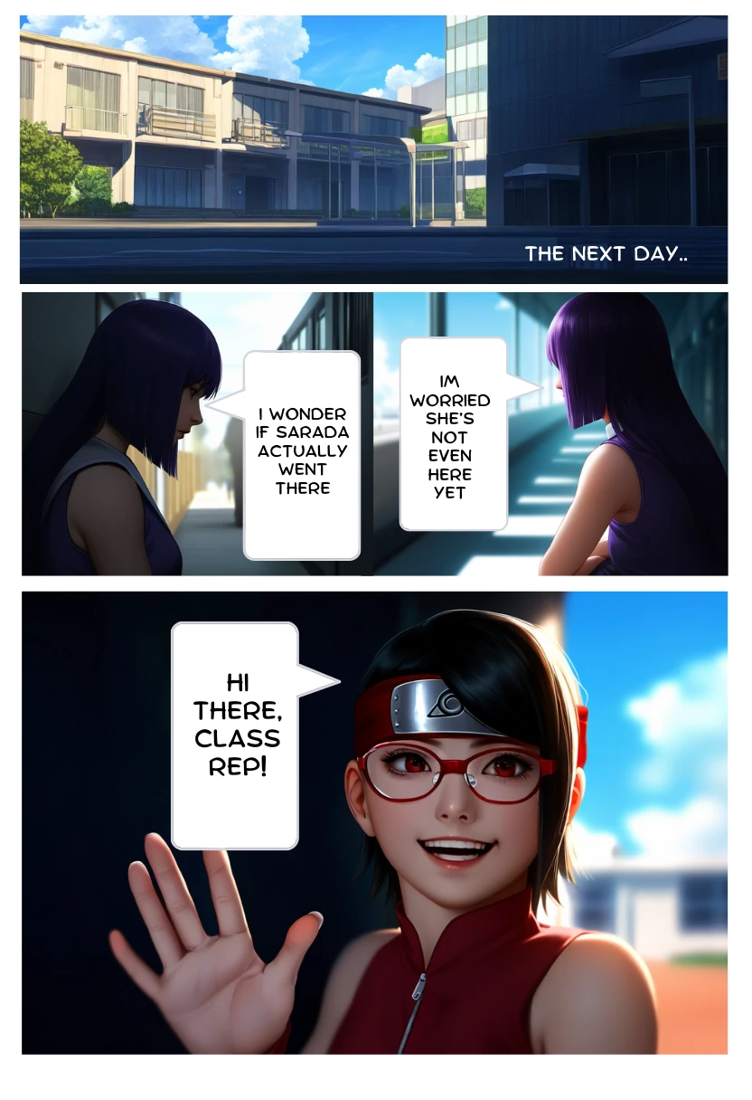 Sarada's Secret porn comic picture 17