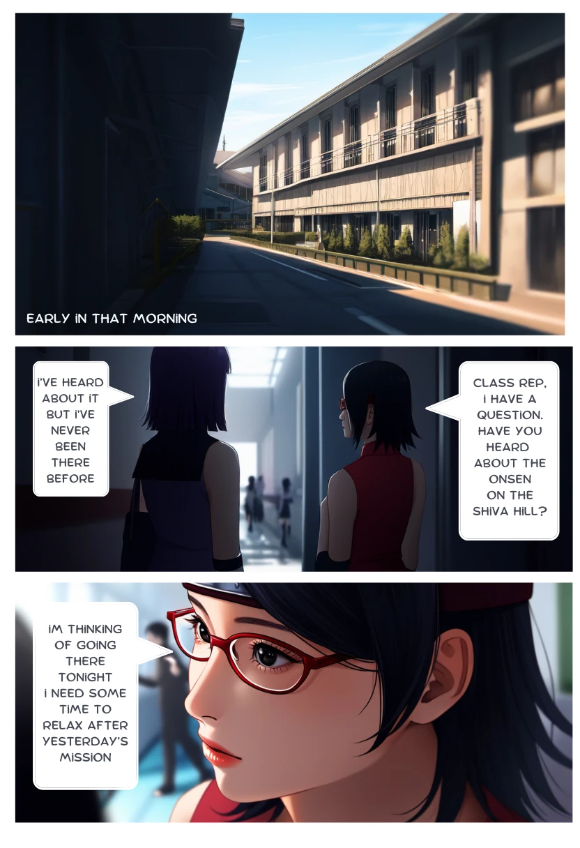 Sarada's Secret porn comic picture 4