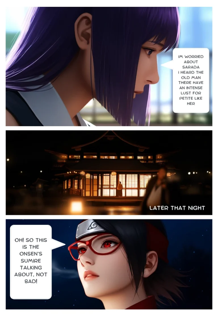 Sarada's Secret porn comic picture 6