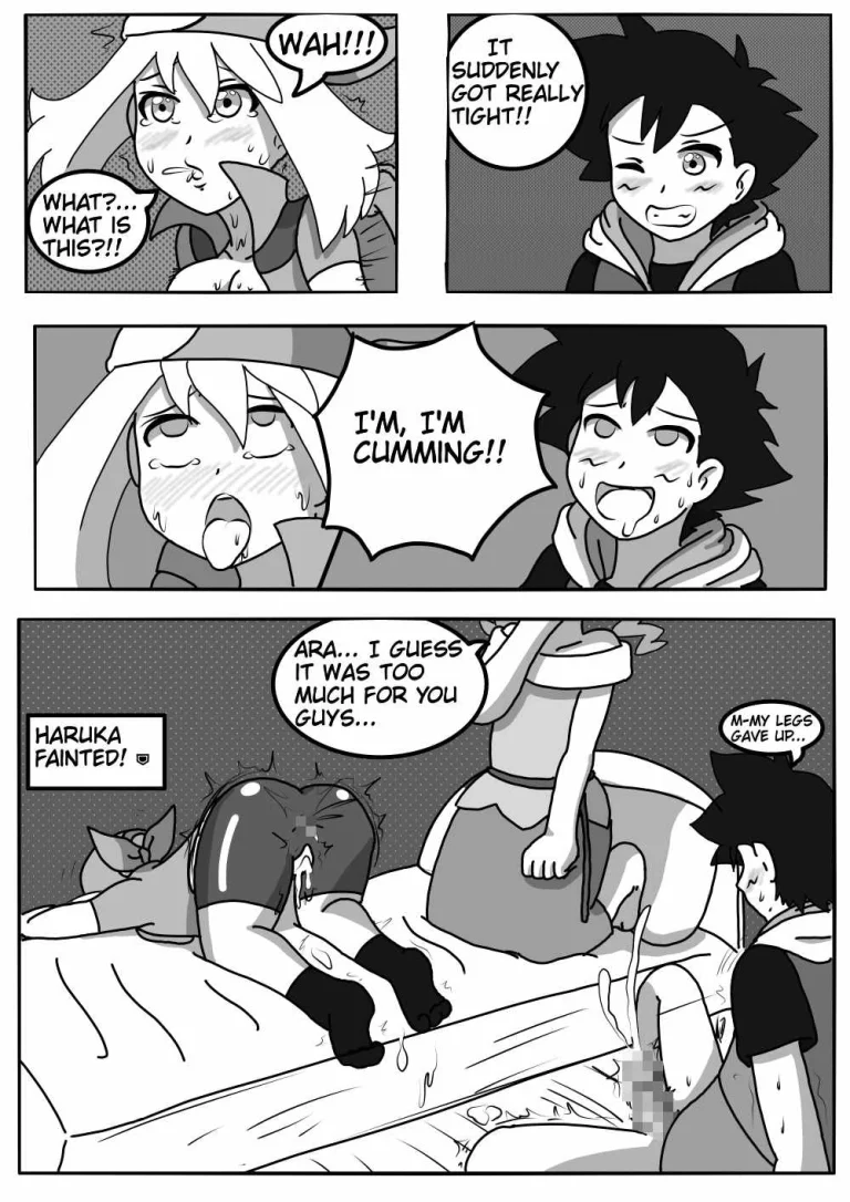 Satoshi and Koharu's Daily talk 2 porn comic picture 10