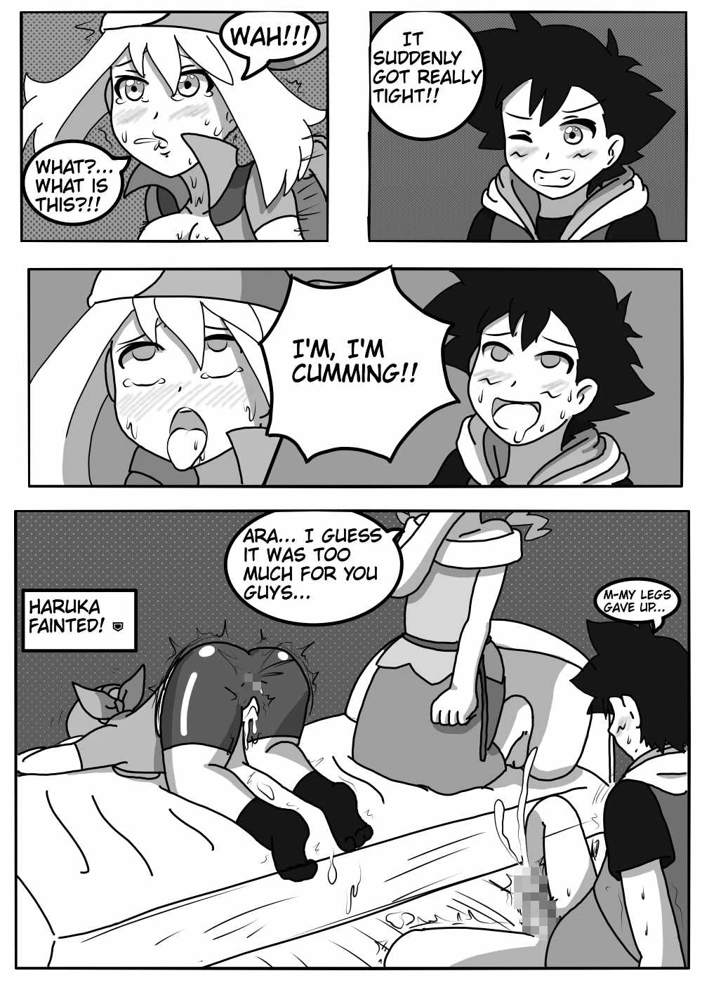 Satoshi and Koharu's Daily talk 2 porn comic picture 10