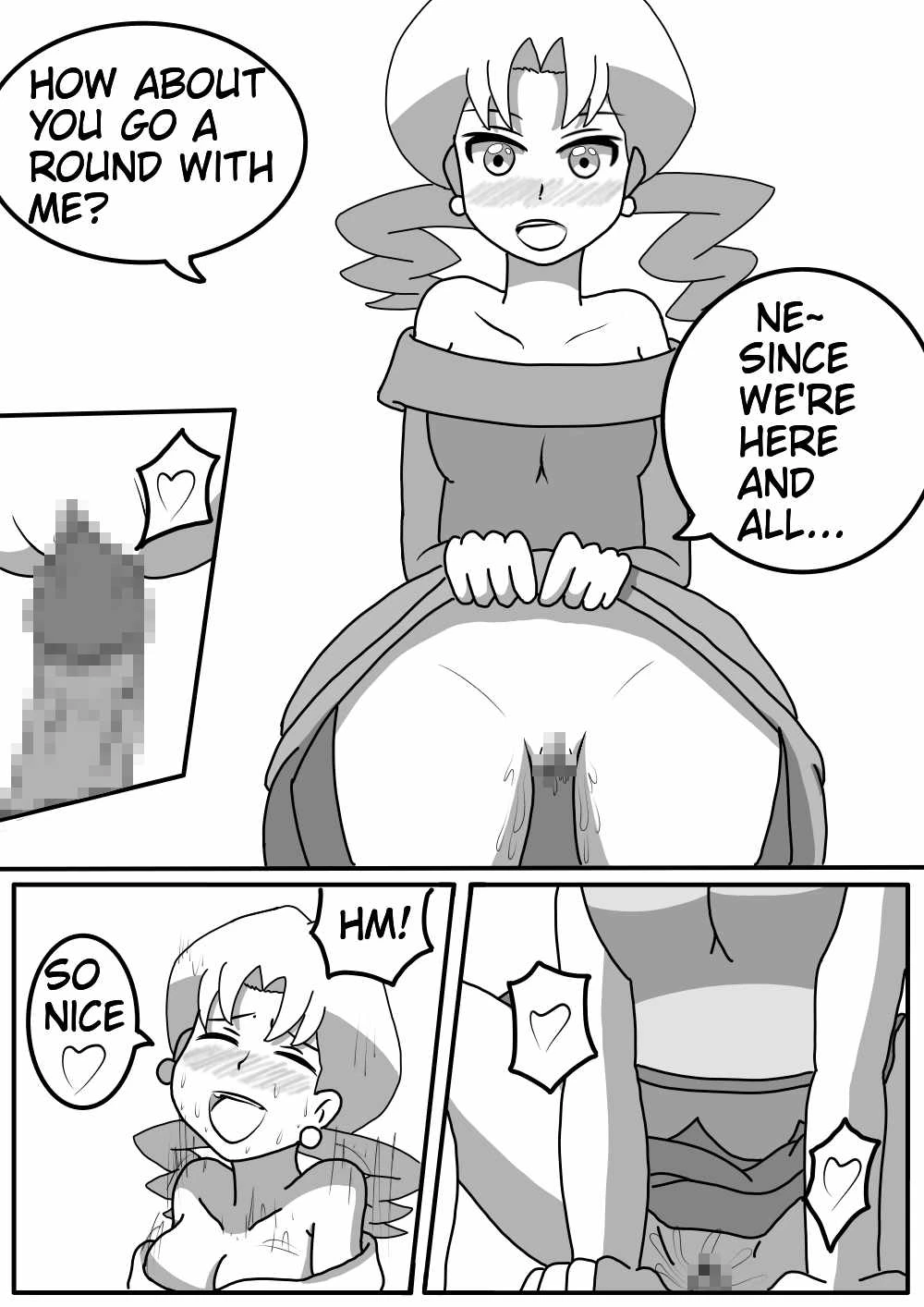 Satoshi and Koharu's Daily talk 2 porn comic picture 11