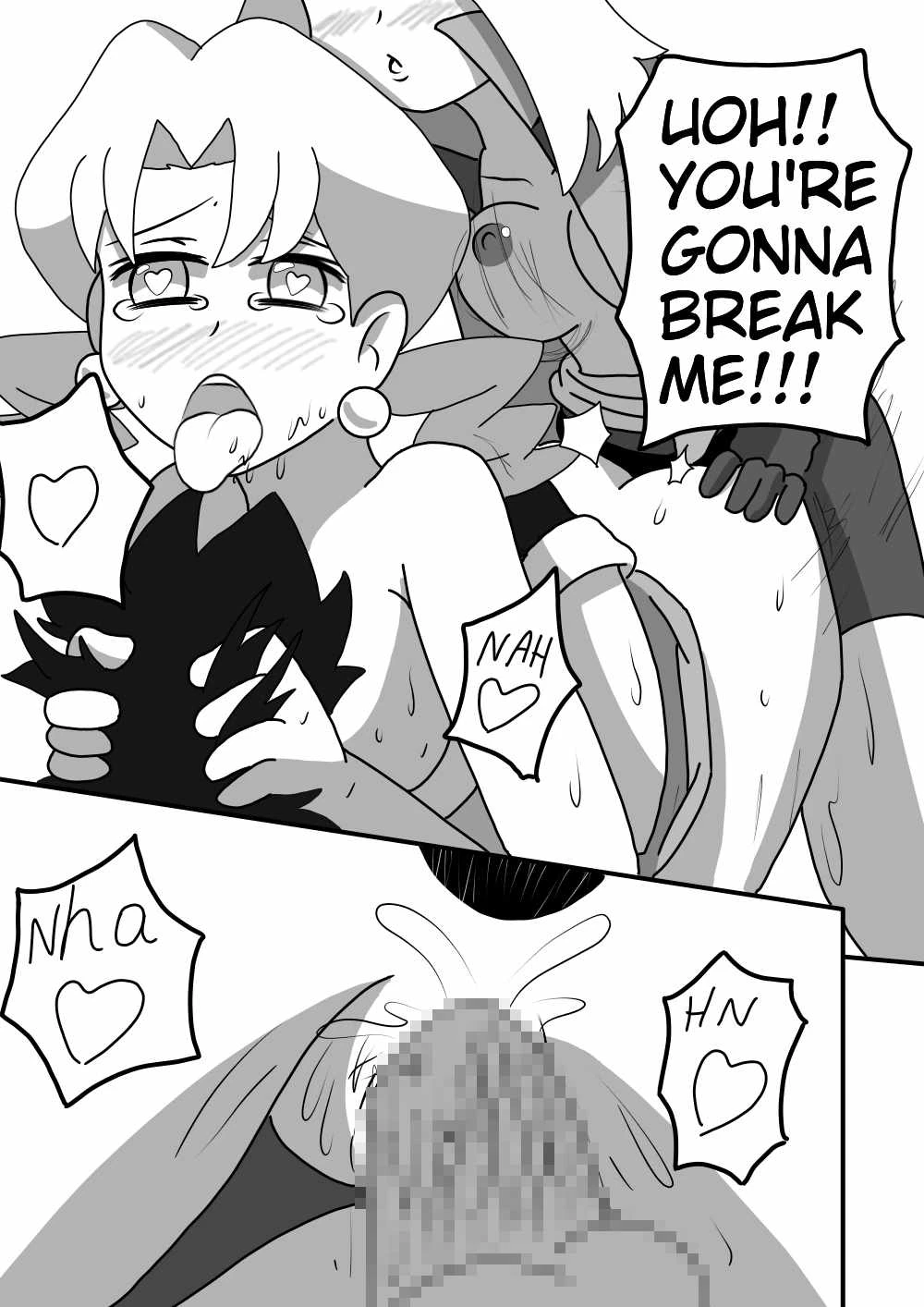 Satoshi and Koharu's Daily talk 2 porn comic picture 15