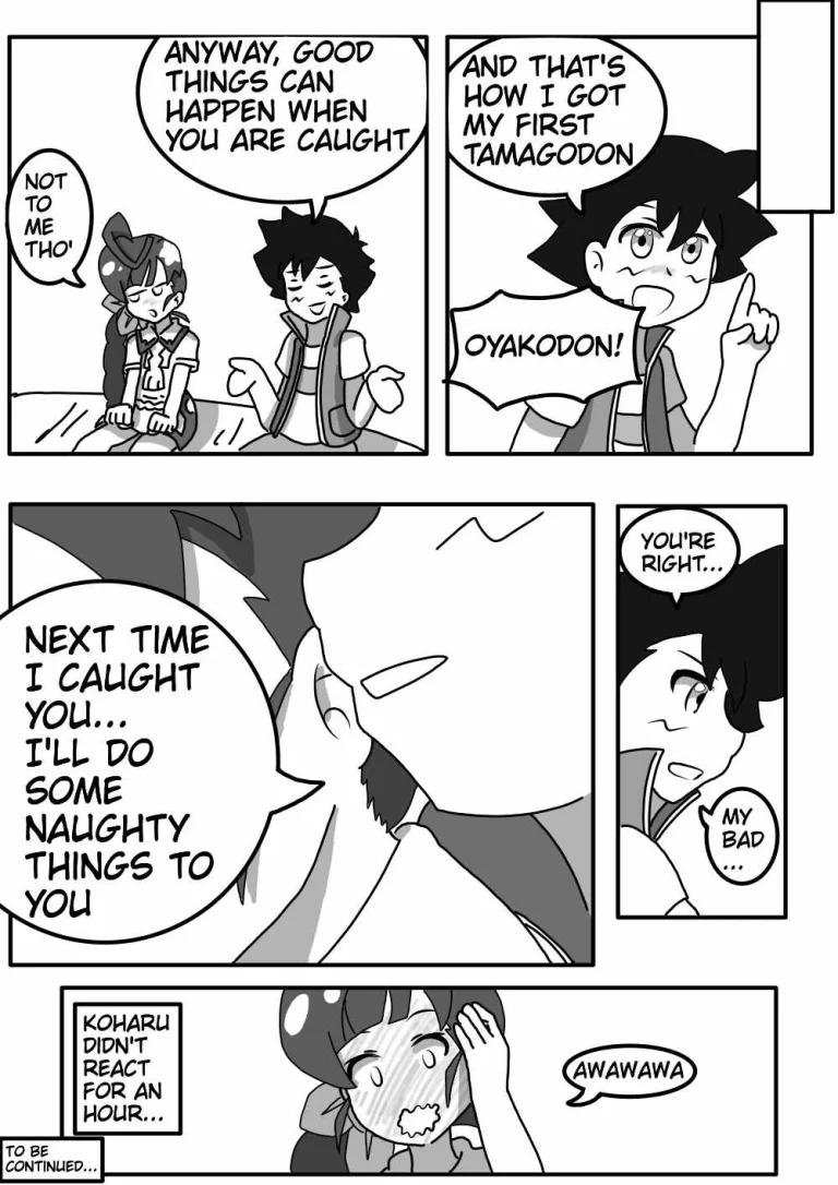 Satoshi and Koharu's Daily talk 2 porn comic picture 16
