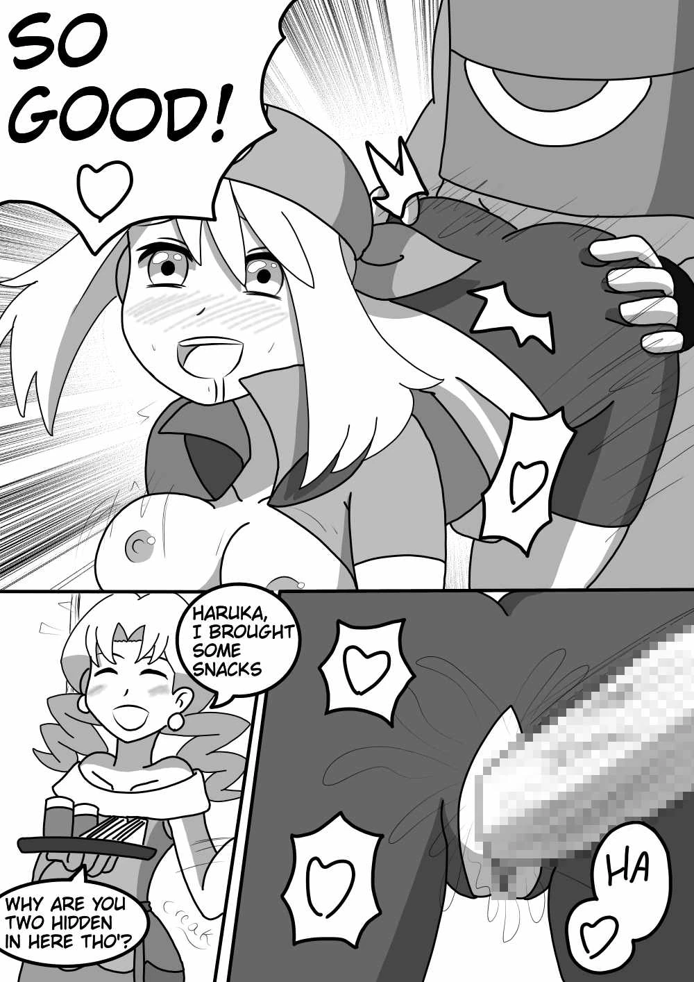 Satoshi and Koharu's Daily talk 2 porn comic picture 7