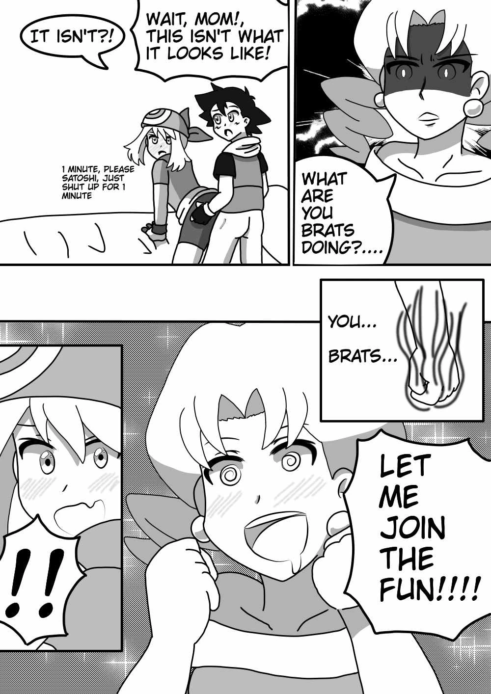 Satoshi and Koharu's Daily talk 2 porn comic picture 8