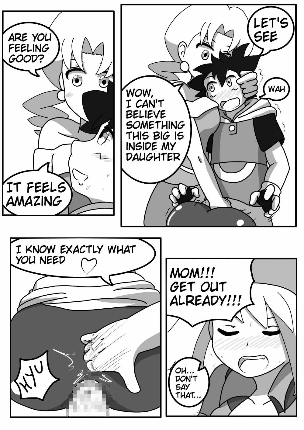 Satoshi and Koharu's Daily talk 2 porn comic picture 9