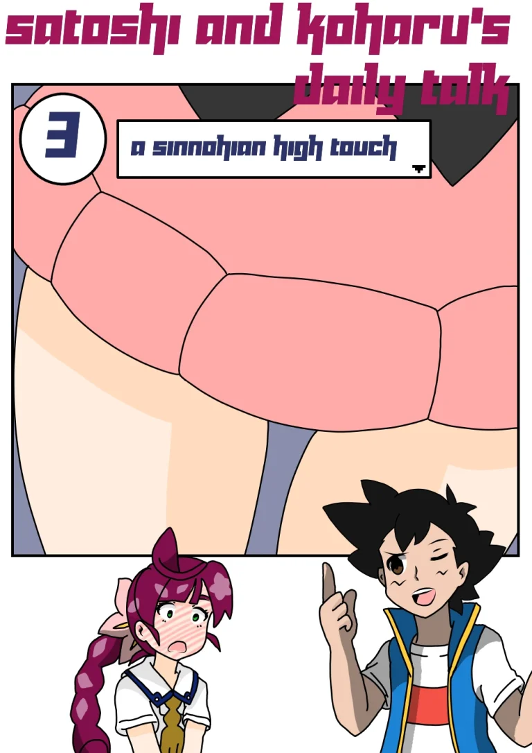 Satoshi and Koharu's Daily talk 3 porn comic picture 1