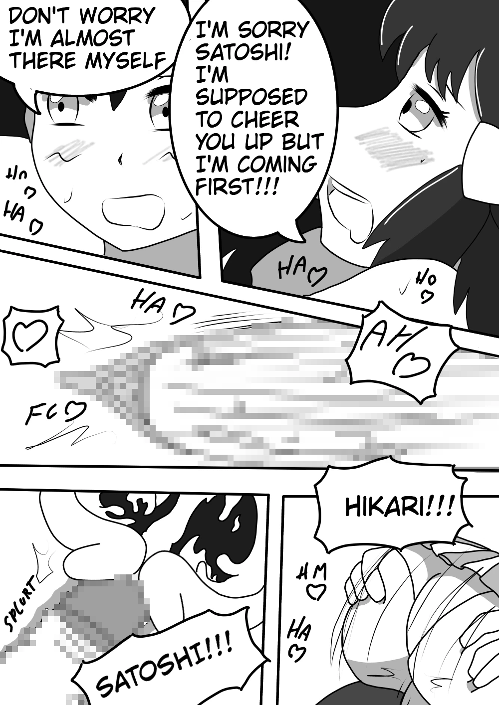 Satoshi and Koharu's Daily talk 3 porn comic picture 10