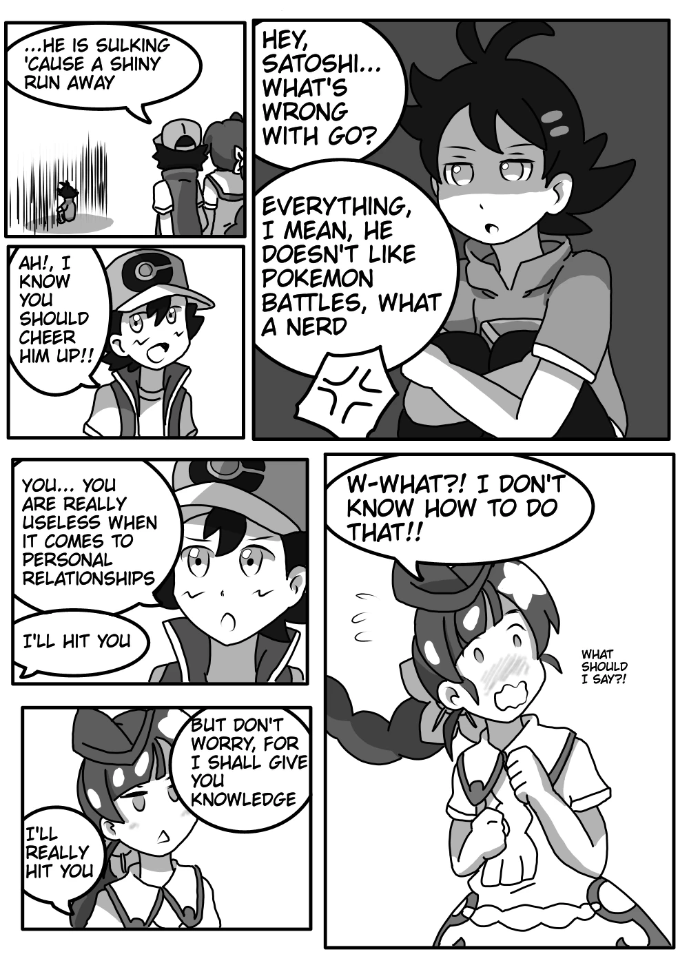 Satoshi and Koharu's Daily talk 3 porn comic picture 2