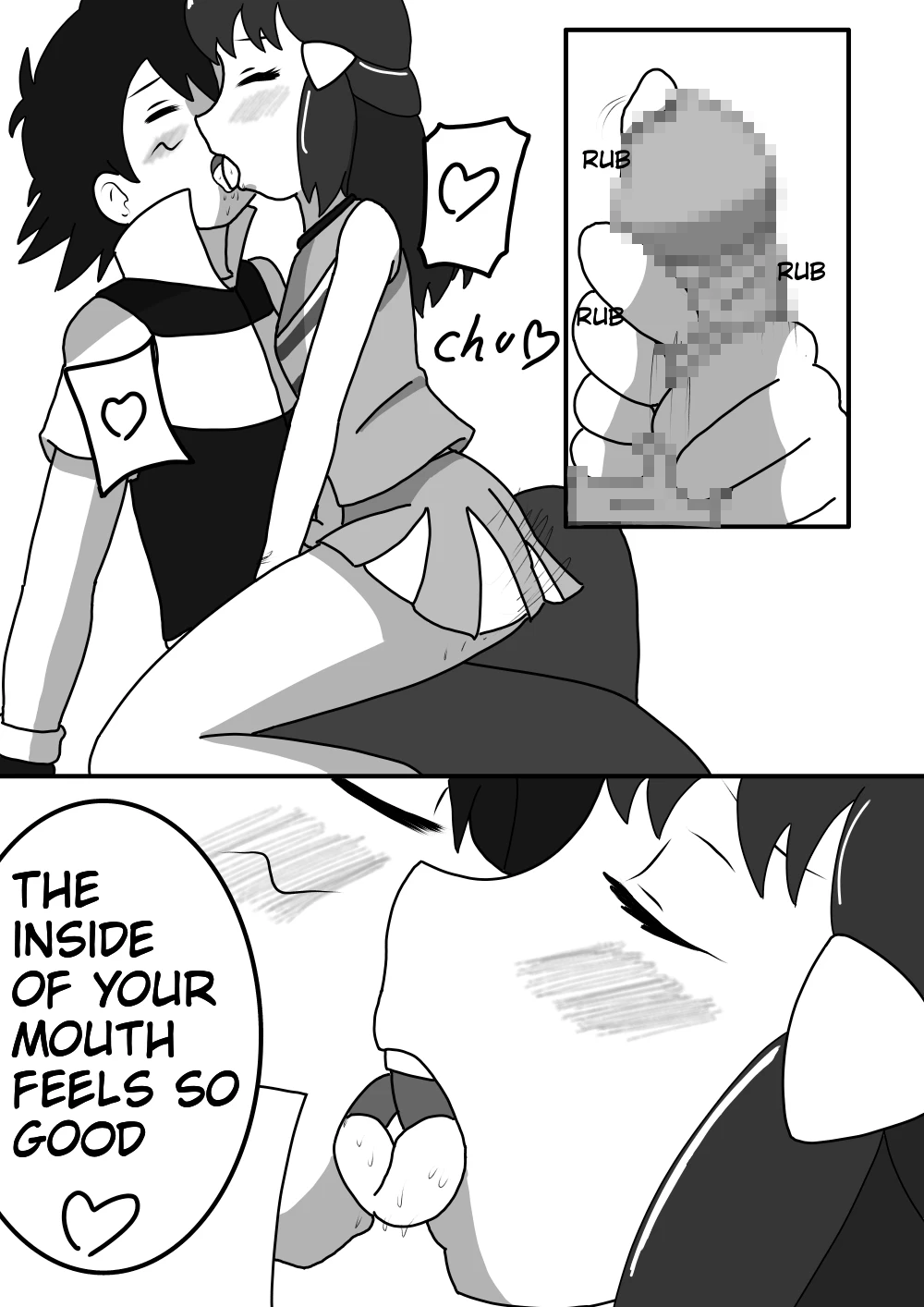 Satoshi and Koharu's Daily talk 3 porn comic picture 5