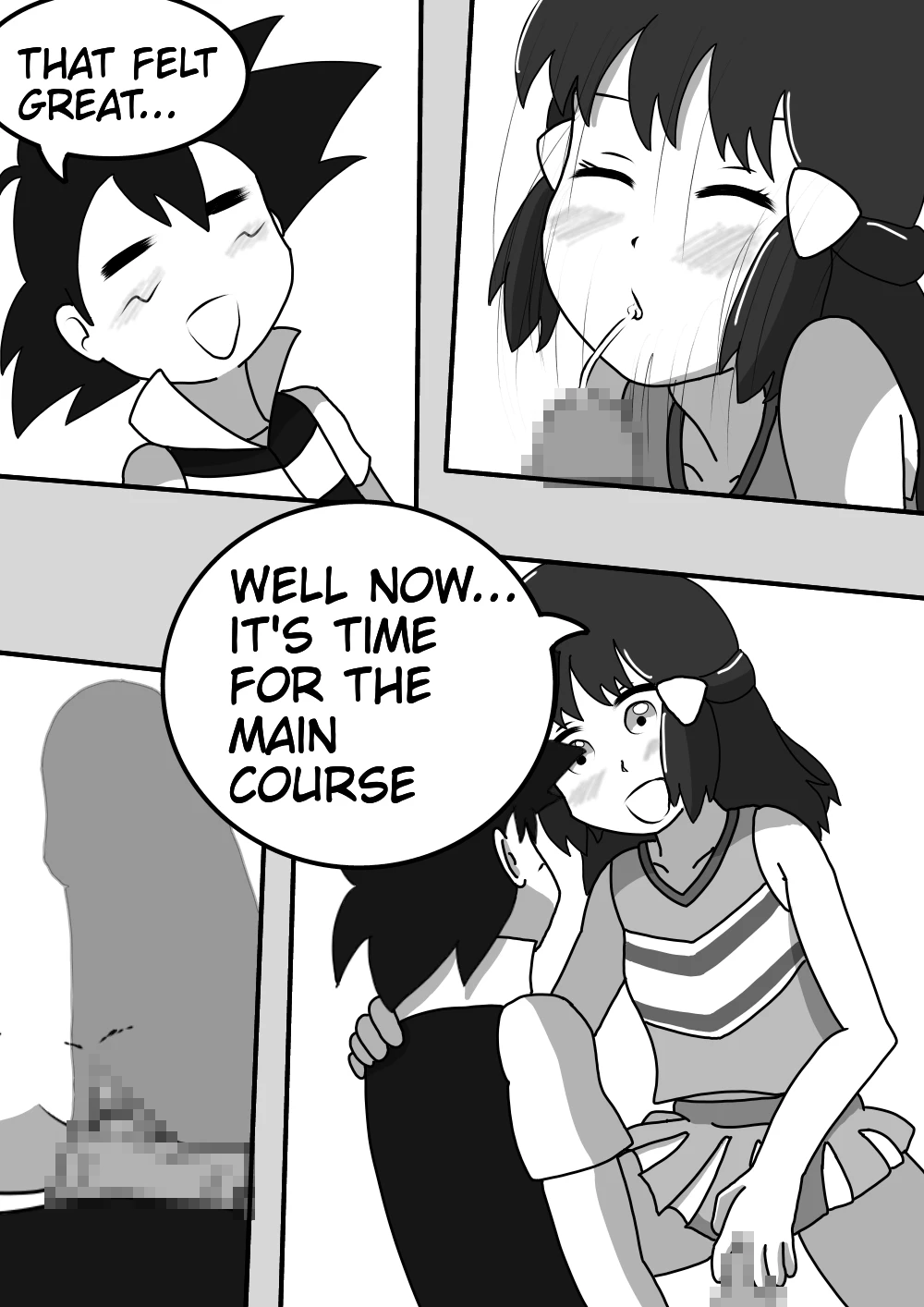 Satoshi and Koharu's Daily talk 3 porn comic picture 8