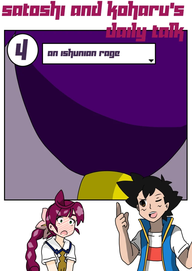 Satoshi and Koharu's Daily talk 4 porn comic picture 1