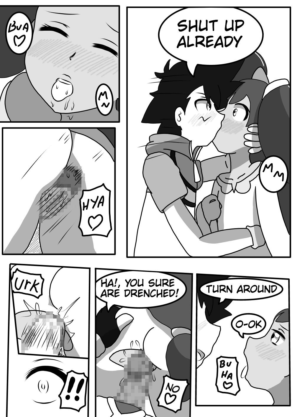 Satoshi and Koharu's Daily talk 4 porn comic picture 10