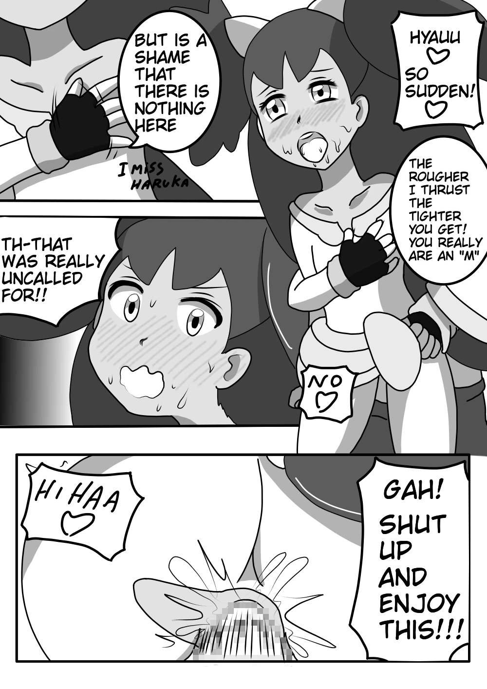 Satoshi and Koharu's Daily talk 4 porn comic picture 11