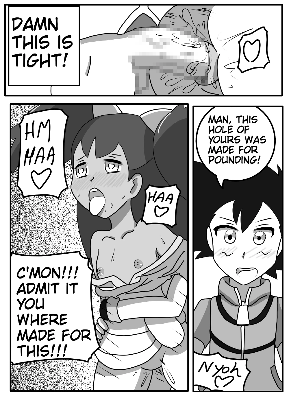 Satoshi and Koharu's Daily talk 4 porn comic picture 12