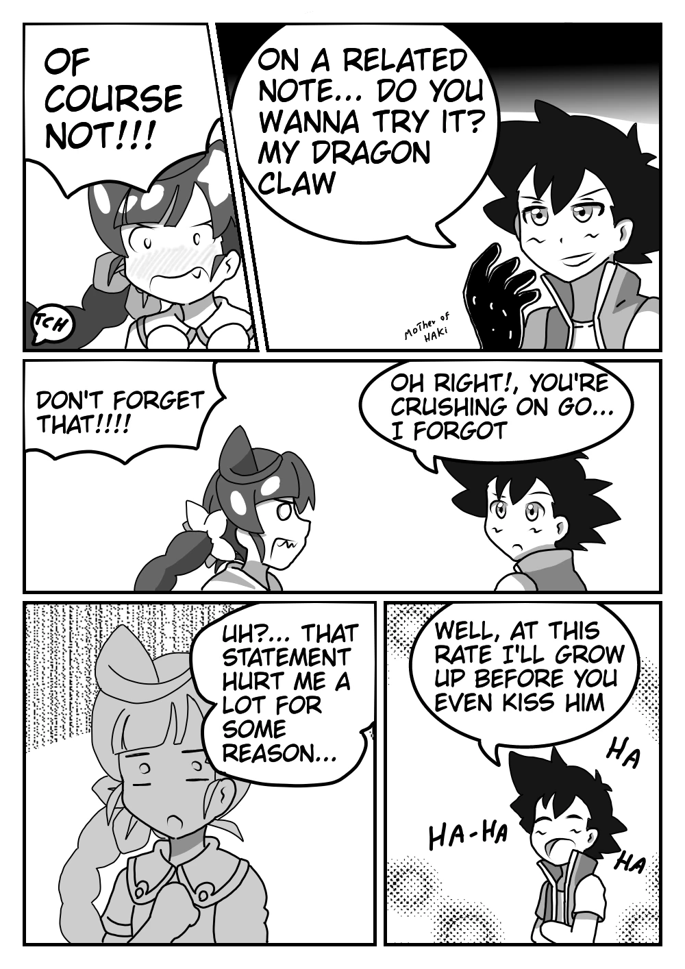 Satoshi and Koharu's Daily talk 4 porn comic picture 14