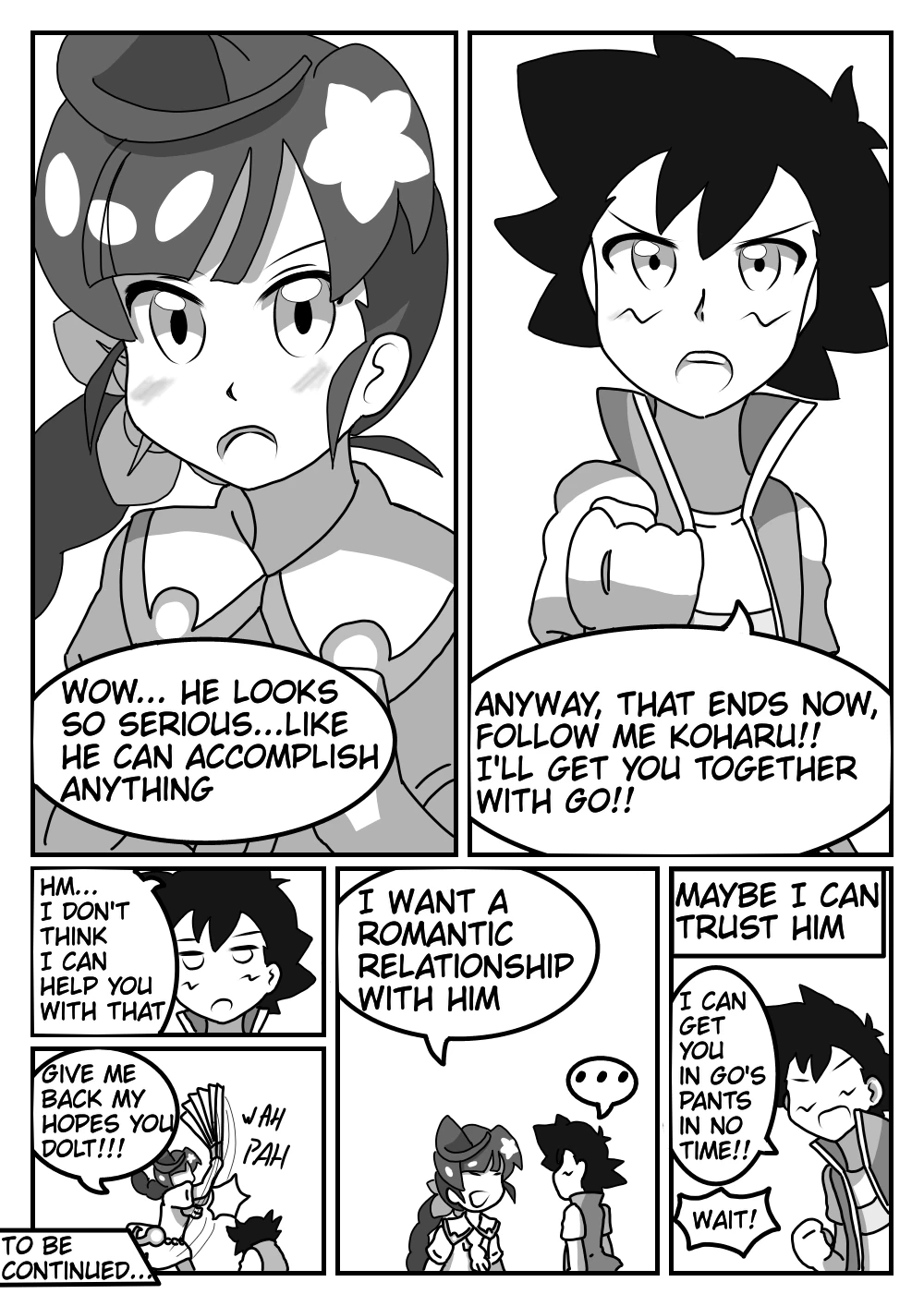 Satoshi and Koharu's Daily talk 4 porn comic picture 15