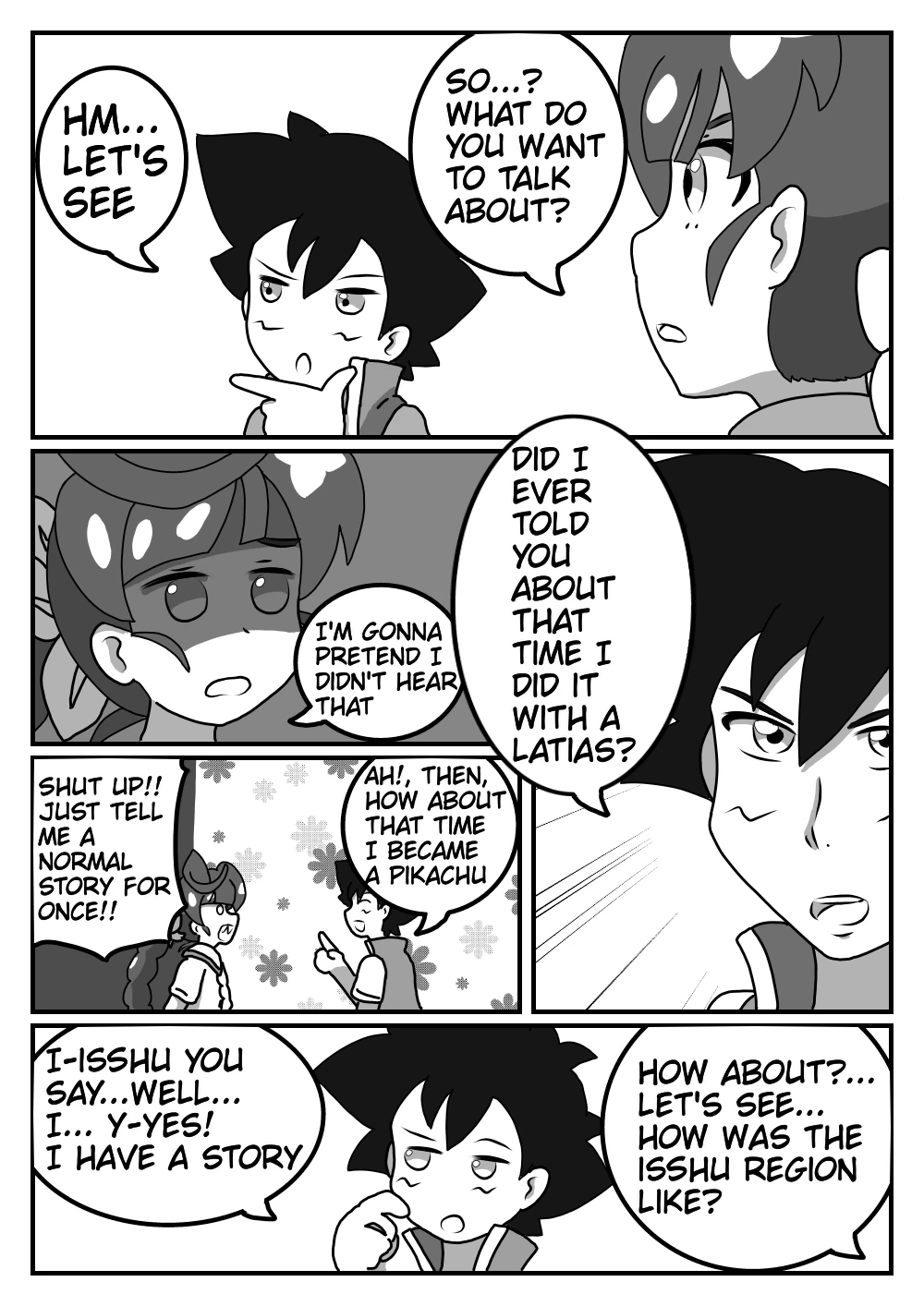 Satoshi and Koharu's Daily talk 4 porn comic picture 3