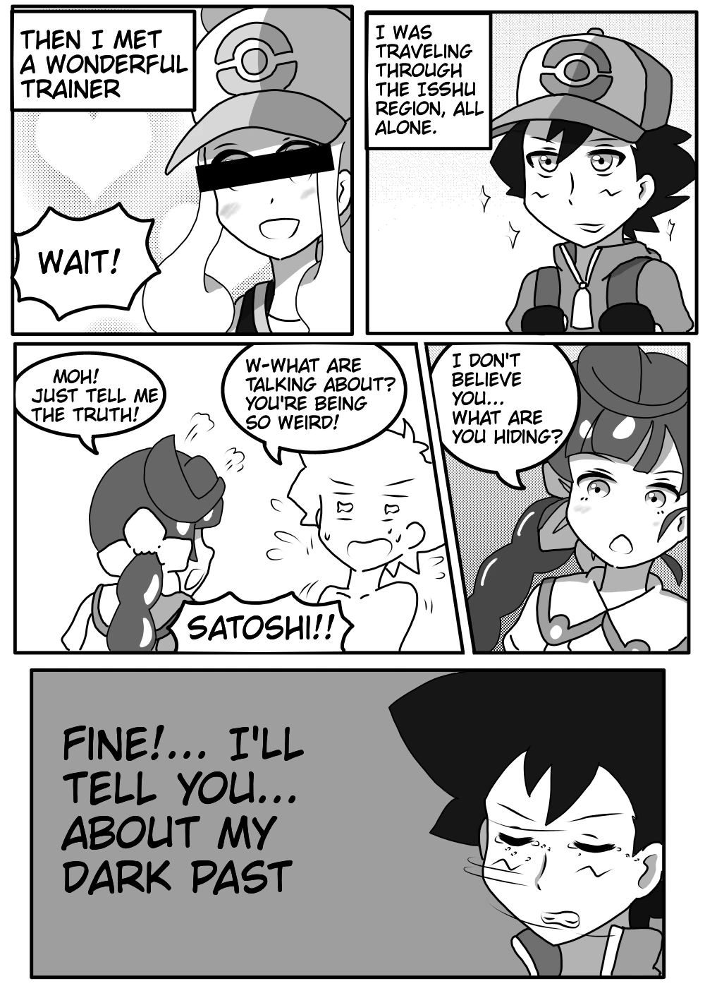 Satoshi and Koharu's Daily talk 4 porn comic picture 4