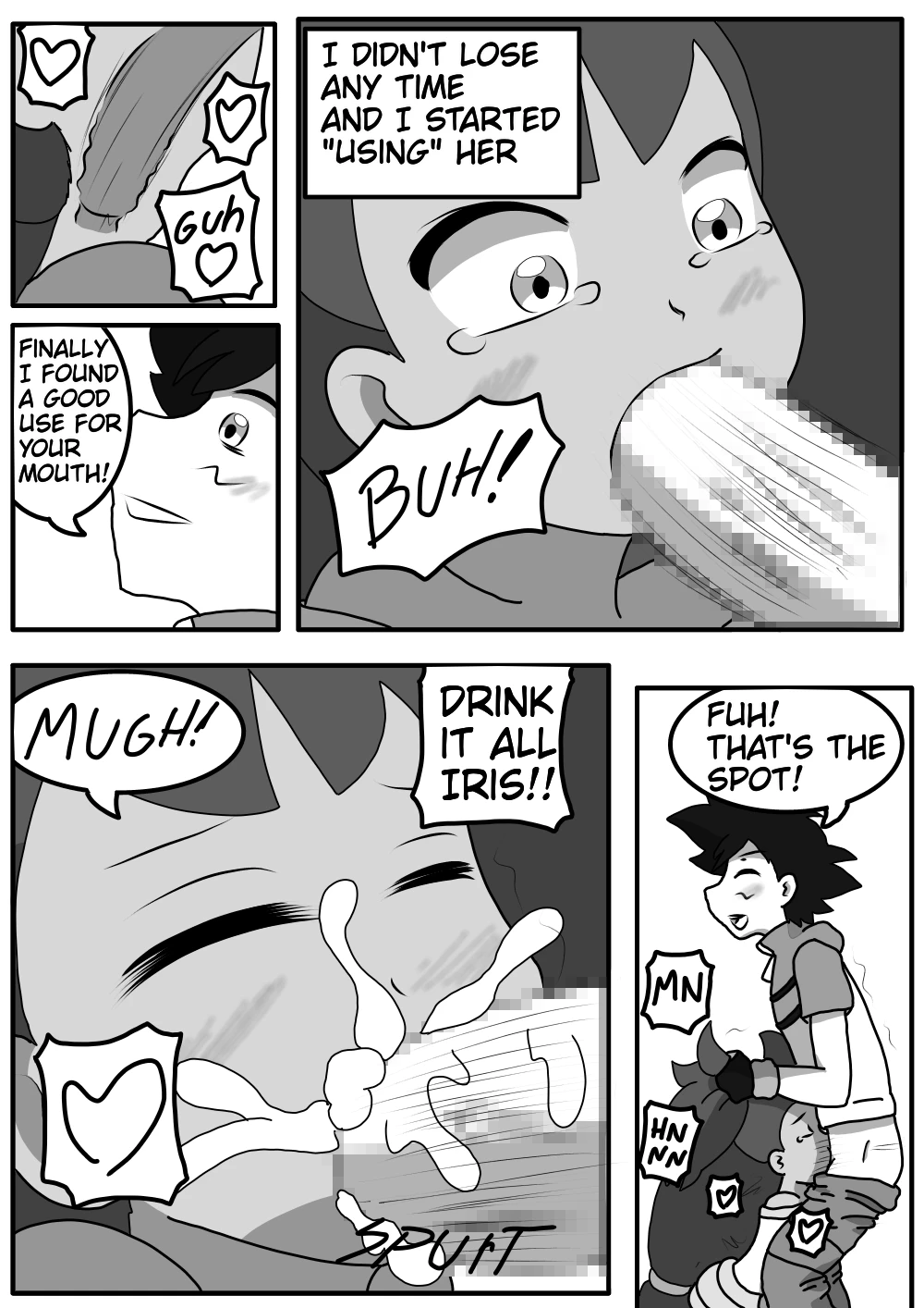 Satoshi and Koharu's Daily talk 4 porn comic picture 7