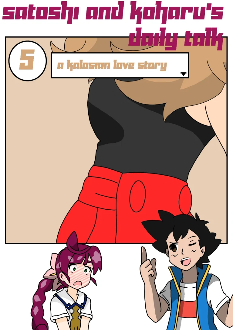 Satoshi and Koharu's Daily talk 5 porn comic picture 1