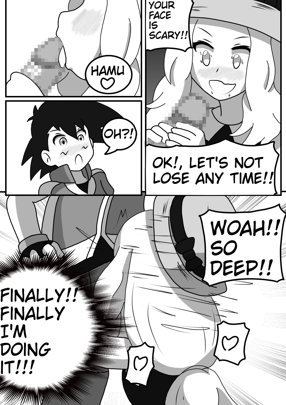 Satoshi and Koharu's Daily talk 5 porn comic picture 10