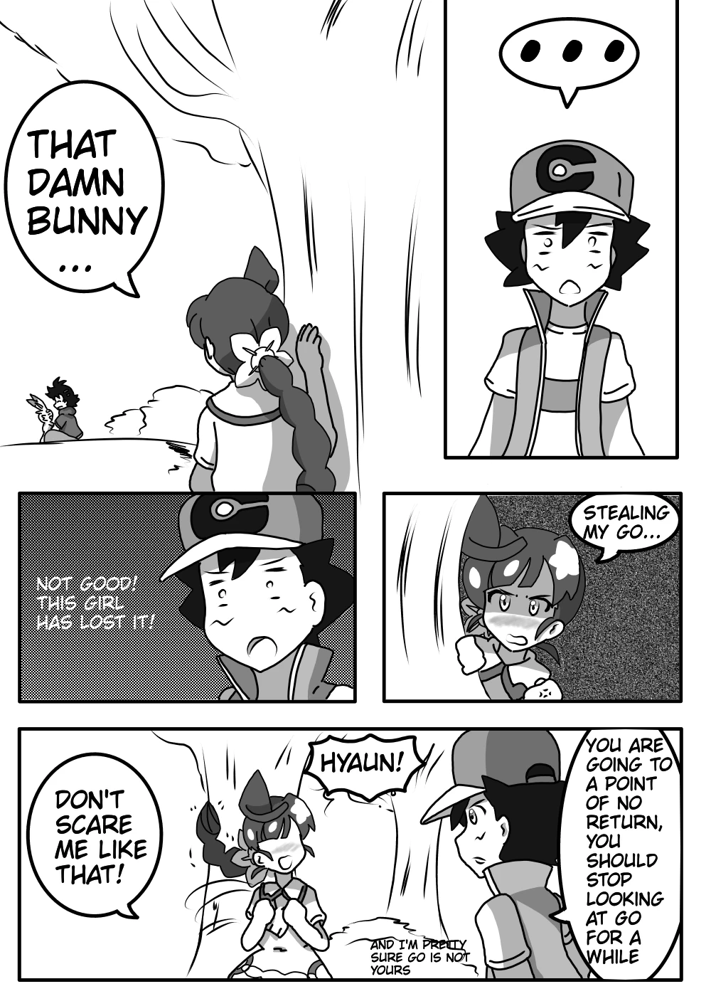 Satoshi and Koharu's Daily talk 5 porn comic picture 2