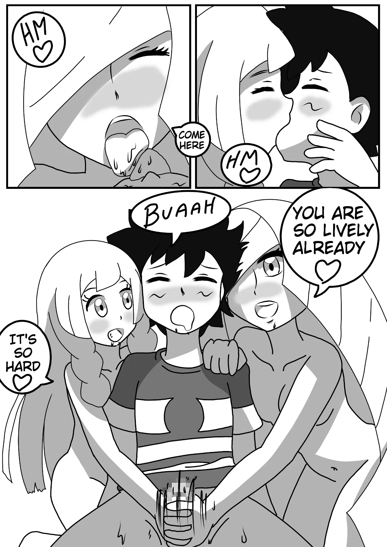 Satoshi and Koharu's Daily talk 6 porn comic picture 17