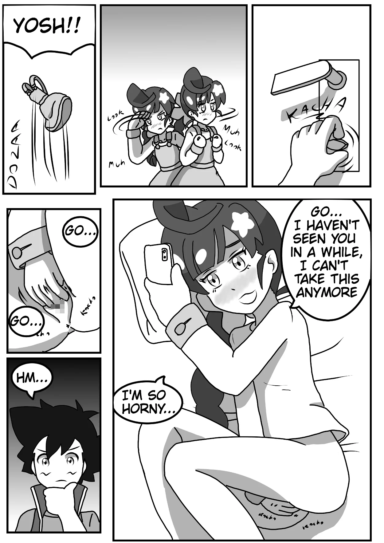 Satoshi and Koharu's Daily talk 6 porn comic picture 2