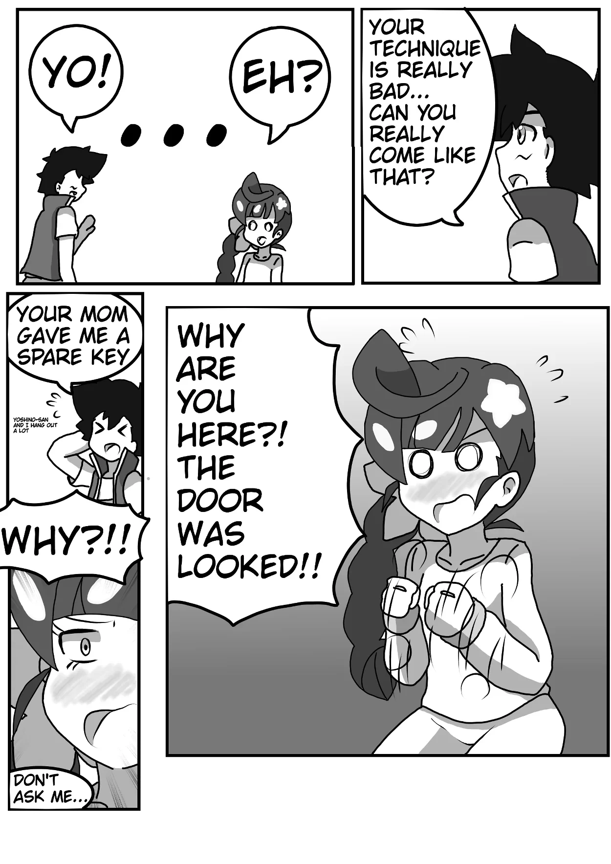 Satoshi and Koharu's Daily talk 6 porn comic picture 3