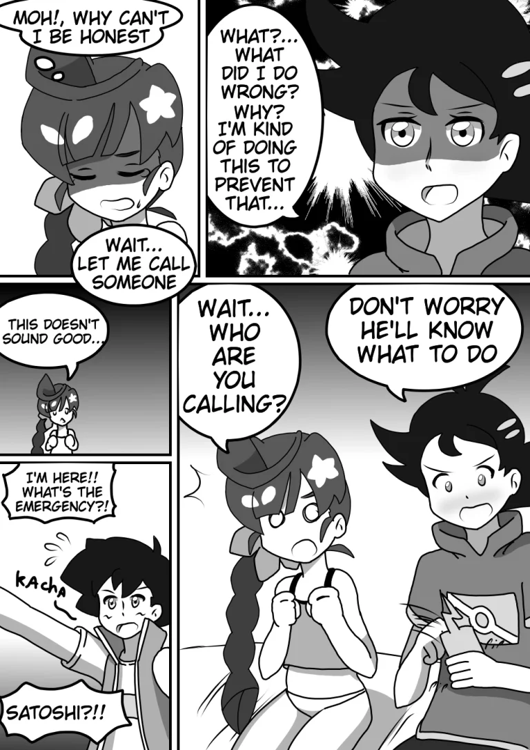 Satoshi and Koharu's Daily talk 7 porn comic picture 16