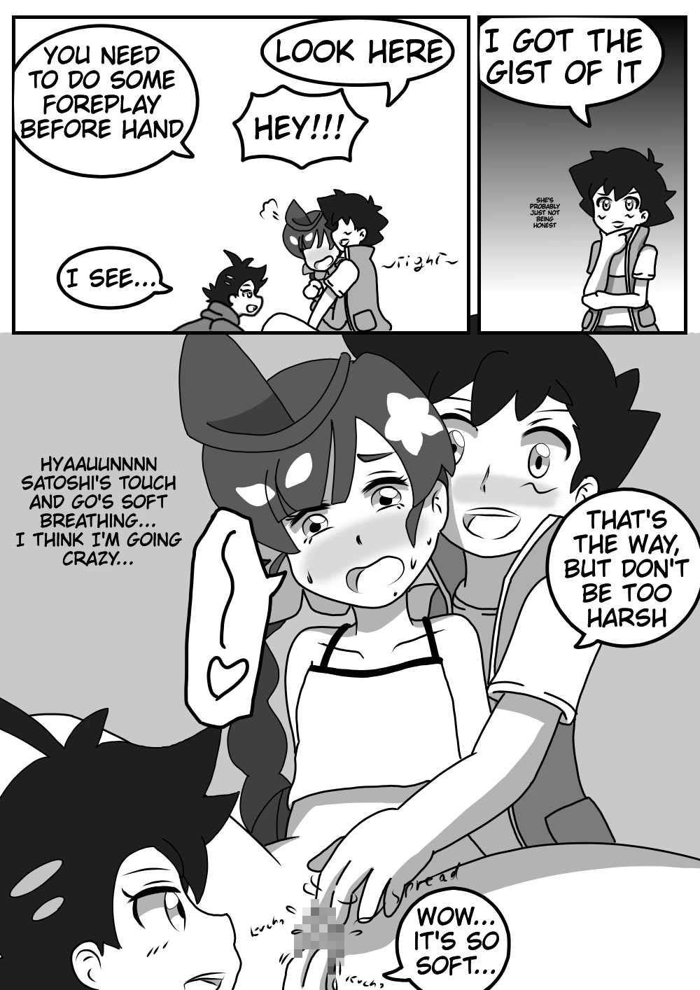 Satoshi and Koharu's Daily talk 7 porn comic picture 17