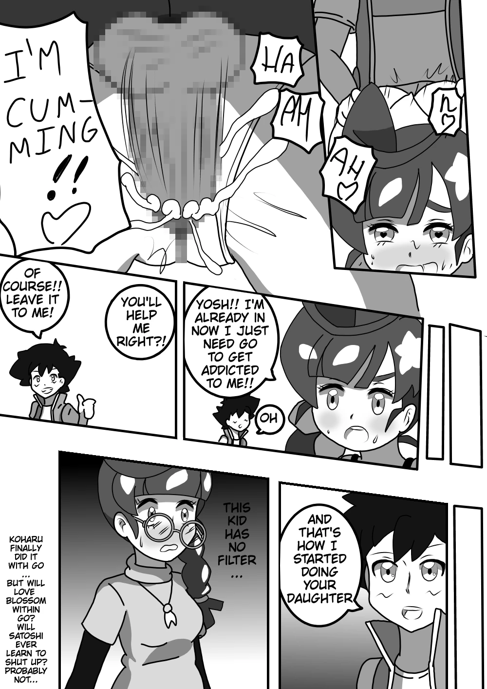 Satoshi and Koharu's Daily talk 7 porn comic picture 23