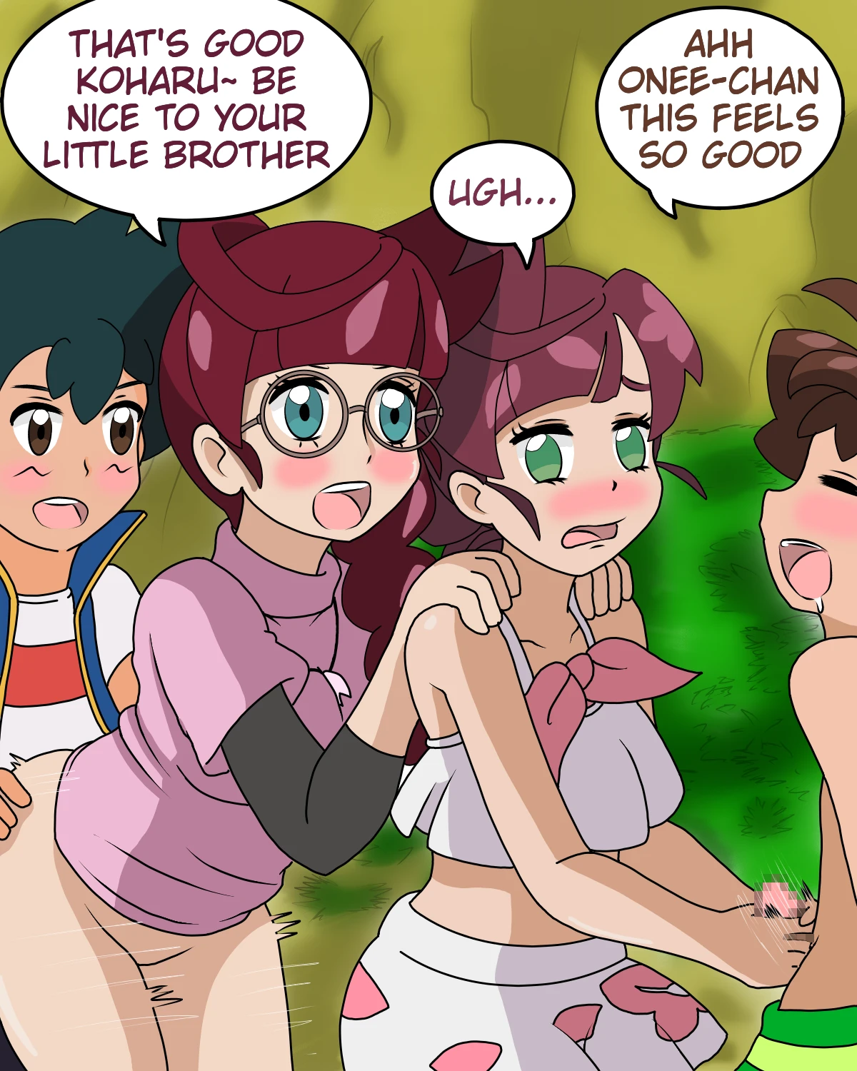 Satoshi and Koharu's Daily talk 7 porn comic picture 28